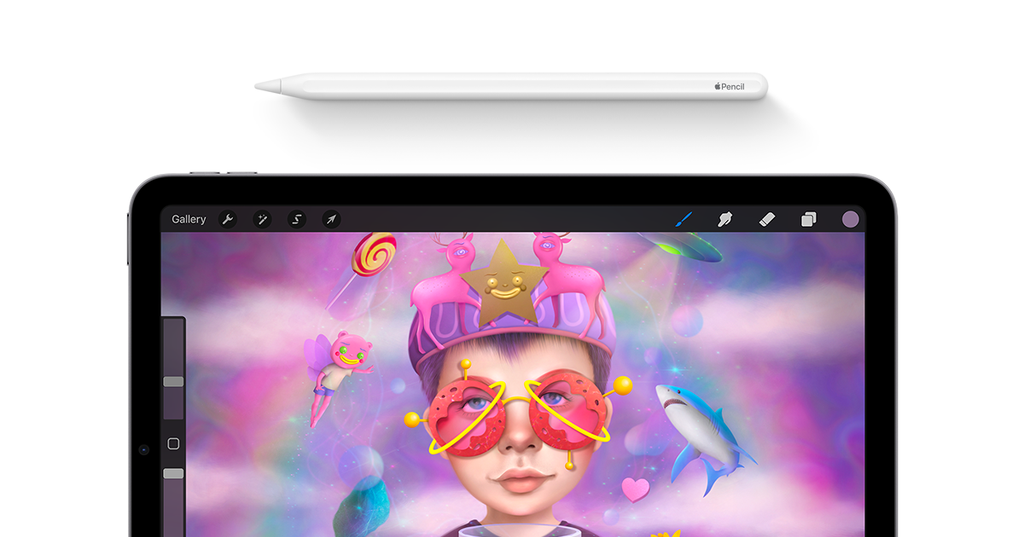 iPad Pro 12.9 + Apple Pencil 2e gen.