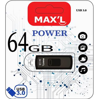 Maxell lecteur USB flash 64Go Noir