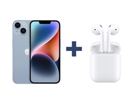 iPhone 13 + AirPods 2nd Gen.